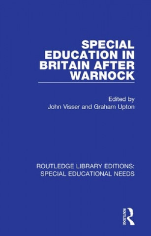 Książka Special Education in Britain after Warnock 