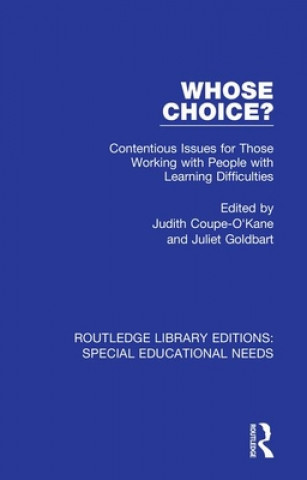 Knjiga Whose Choice? Judith Coupe-O'kane