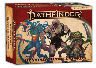 Joc / Jucărie Pathfinder Bestiary Battle Cards (P2) Paizo Staff