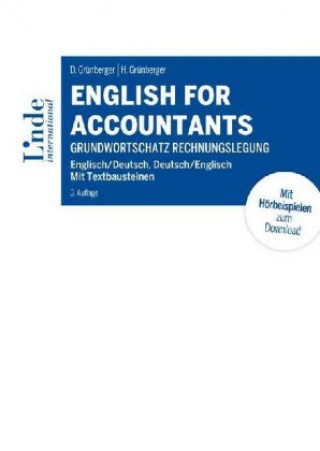 Kniha English for Accountants David Grünberger