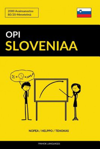 Kniha Opi Sloveniaa - Nopea / Helppo / Tehokas: 2000 Avainsanastoa Pinhok Languages