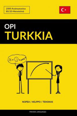 Carte Opi Turkkia - Nopea / Helppo / Tehokas: 2000 Avainsanastoa Pinhok Languages