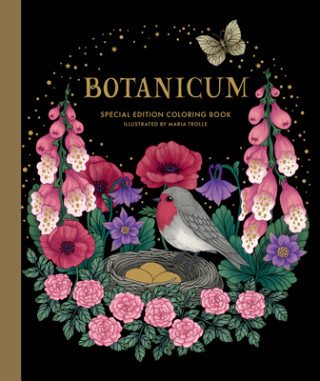 Book Botanicum Coloring Book Maria Trolle