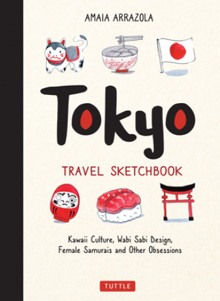 Carte Tokyo Travel Sketchbook Amaia Arrazola