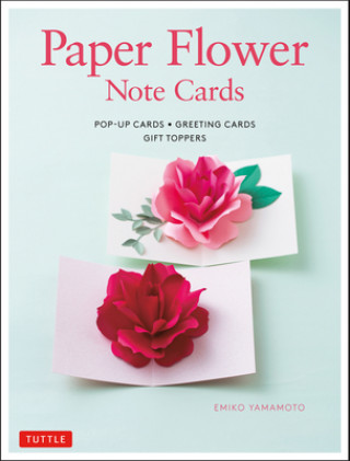 Carte Paper Flower Note Cards Emiko Yamamoto