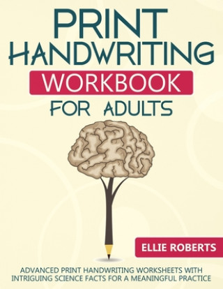 Книга Print Handwriting Workbook for Adults Ellie Roberts
