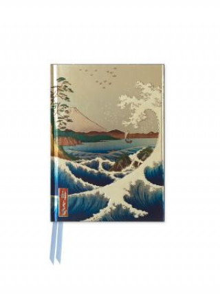 Naptár/Határidőnapló Hiroshige: Sea at Satta (Foiled Pocket Journal) 