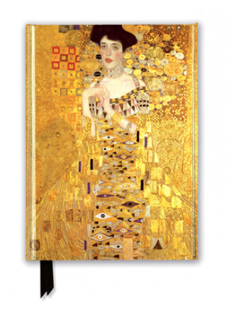 Naptár/Határidőnapló Gustav Klimt: Adele Bloch Bauer (Foiled Journal) 