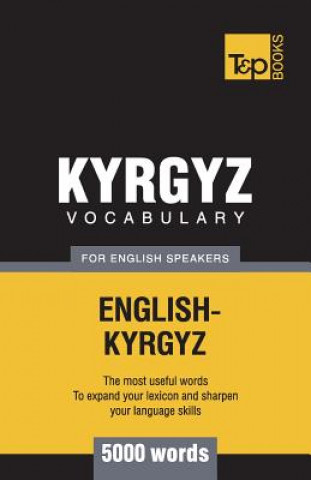 Livre Kyrgyz vocabulary for English speakers - 5000 words 