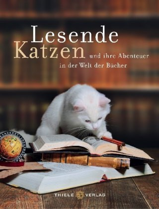 Kniha Lesende Katzen 