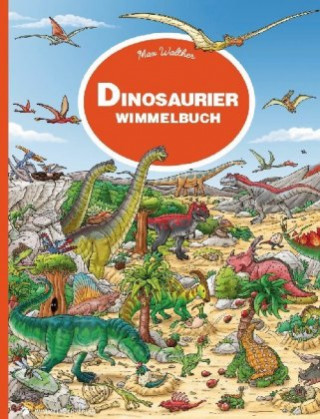 Kniha Dinosaurier Wimmelbuch 