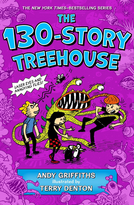 Książka The 130-Story Treehouse: Laser Eyes and Annoying Flies Terry Denton