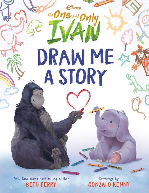 Książka Disney The One And Only Ivan: Draw Me A Story Gonzalo Kenny