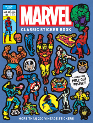 Carte Marvel Classic Sticker Book 
