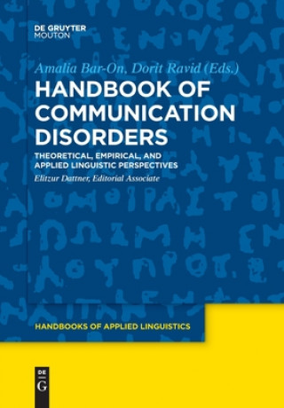 Carte Handbook of Communication Disorders Dorit Ravid