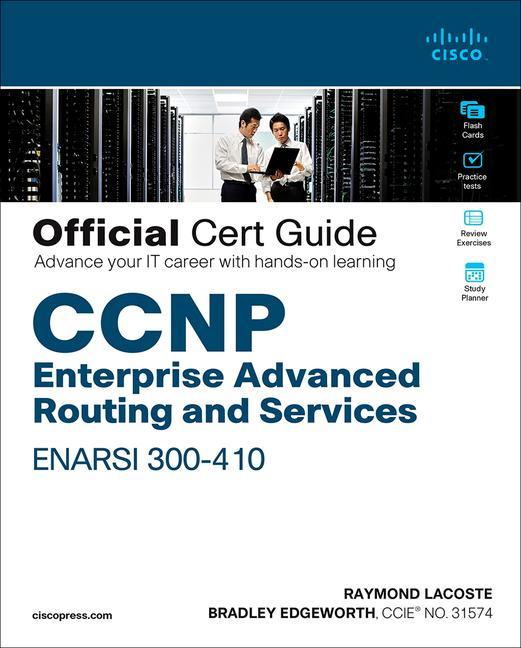 Könyv CCNP Enterprise Advanced Routing ENARSI 300-410 Official Cert Guide Bradley Edgeworth
