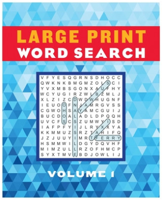 Książka Large Print Word Search Volume 1 