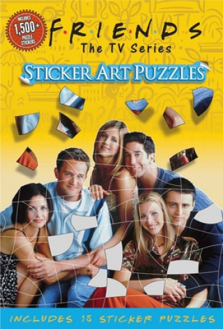 Kniha Friends Sticker Art Puzzles 
