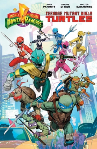 Kniha Mighty Morphin Power Rangers/Teenage Mutant Ninja Turtles 