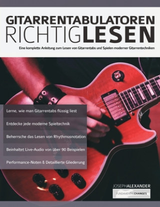 Kniha Gitarrentabulatoren Richtiglesen Tim Pettingale