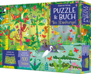 Játék Puzzle & Buch: Im Dschungel Gareth Lucas