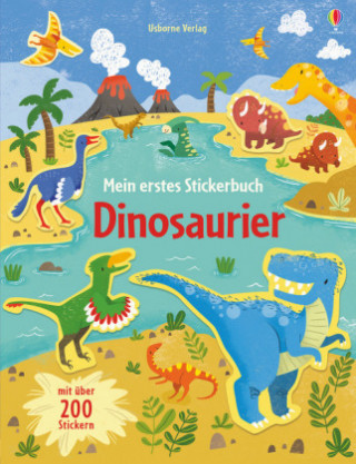Kniha Mein erstes Stickerbuch: Dinosaurier Jordan Wray