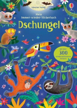 Könyv Mein Immer-wieder-Stickerbuch: Dschungel Gareth Lucas