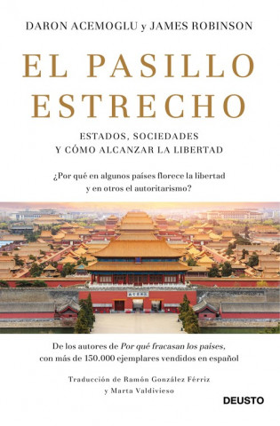 Kniha EL PASILLO ESTRECHO DARON ACEMOGLU