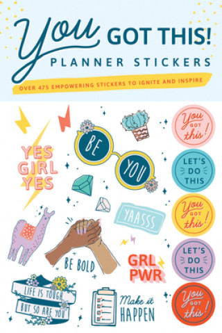 Kalendář/Diář You Got This Planner Stickers 