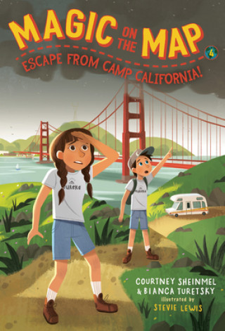 Книга Magic on the Map #4: Escape from Camp California Bianca Turetsky
