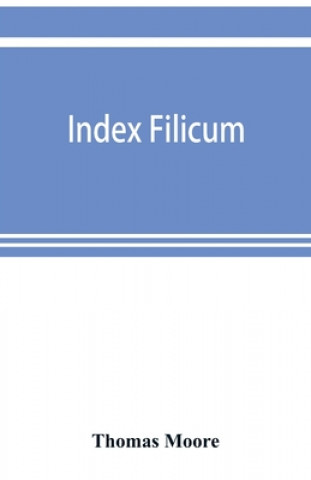 Kniha Index filicum 