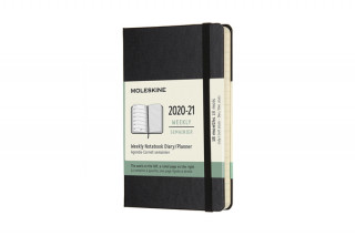 Carte Moleskine 2021 18-Month Weekly Pocket Hardcover Diary 