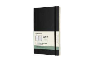 Carte Moleskine 2021 18-Month Weekly Large Softcover Diary 