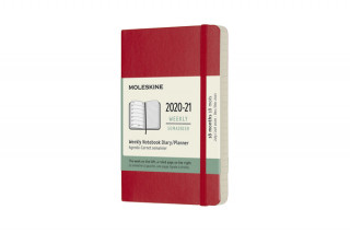 Calendar / Agendă Moleskine 2021 18-Month Weekly Pocket Softcover Diary 