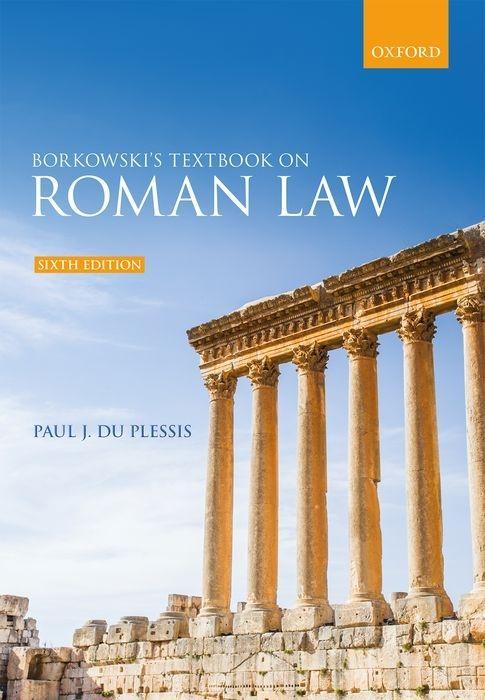 Книга Borkowski's Textbook on Roman Law PAUL J. DU PLESSIS