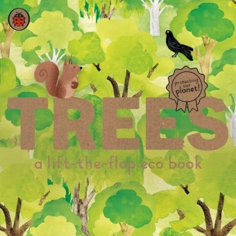 Книга Trees: A lift-the-flap eco book Carmen Saldana