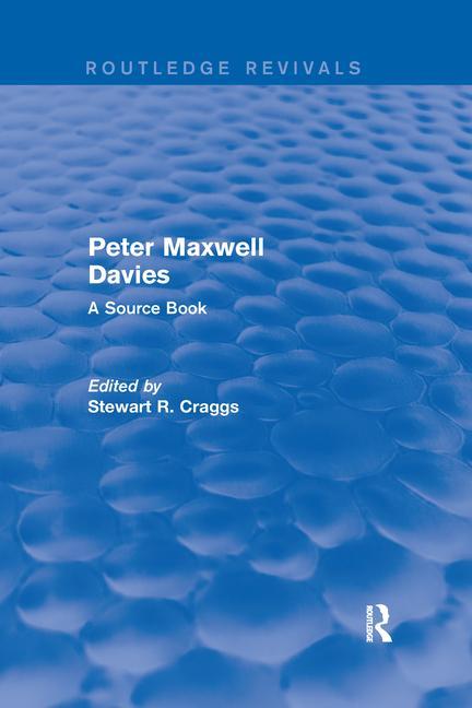 Libro Peter Maxwell Davies Stewart R. Craggs