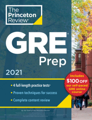 Könyv Princeton Review GRE Prep, 2021 
