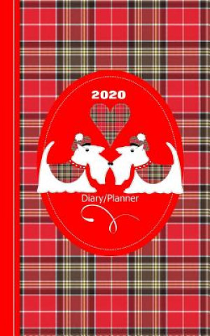 Kniha Love Scottish Terrier Dogs Design: Diary Weekly January to December Shayley Stationery Books