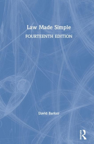 Kniha Law Made Simple David Barker