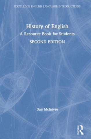 Kniha History of English McIntyre