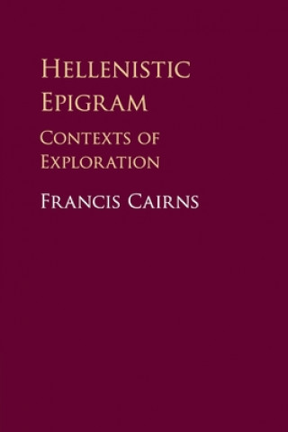 Carte Hellenistic Epigram Francis (Florida State University) Cairns