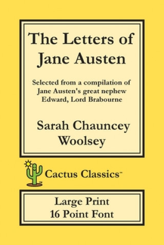 Knjiga Letters of Jane Austen (Cactus Classics Large Print) Marc Cactus