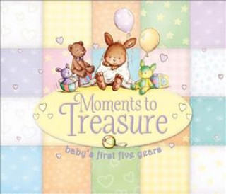 Книга Moments to Treasure Baby Album and Milestone Cards Sophie Giles