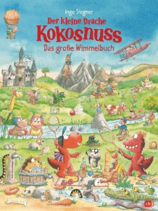 Könyv Der kleine Drache Kokosnuss - Das große Wimmelbuch 
