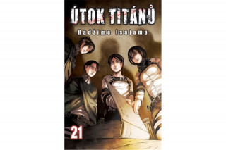 Książka Útok titánů 21 Hajime Isayama