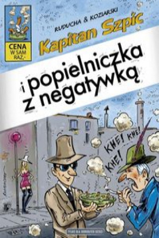 Carte Kapitan Szpic i popielniczka z negatywką Ruducha Artur