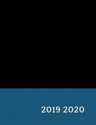 Carte 2019 2020: cahier de bord enseignant, Calendrier d'ao?t 2019 ? juillet 2020, cahier de 40 pages avec grille de points, 20 pages c Accounting Book