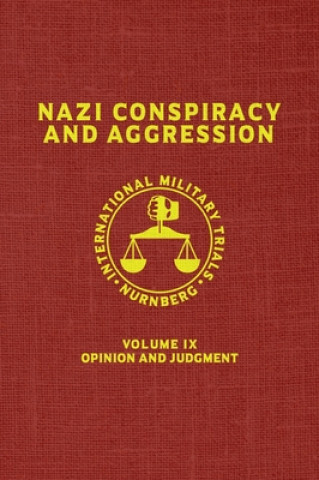 Könyv Nazi Conspiracy And Aggression 