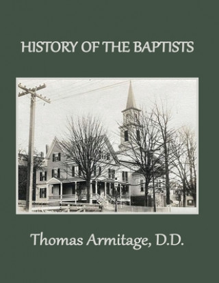 Kniha History of the Baptists 